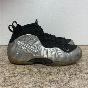 Nike Foamposite Pro Silver